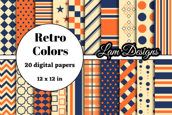 Download Retro Digital Papers - Premium Resources