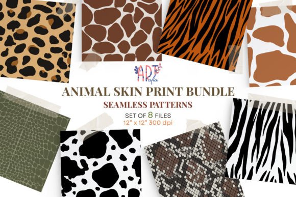 Download Animal Skin Seamless Pattern Bundle - Animal Collection