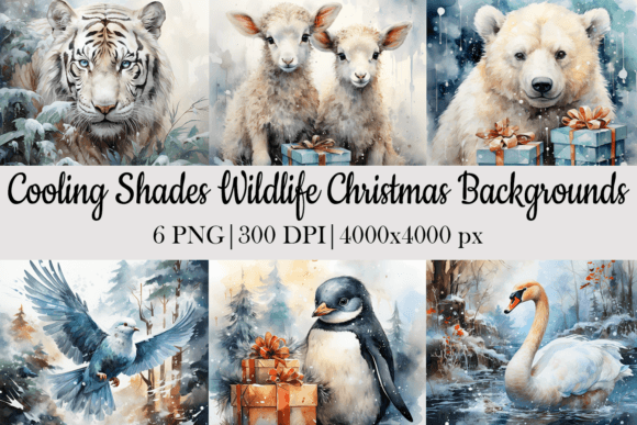 Download Christmas Animal Backgrounds - Animal Collection