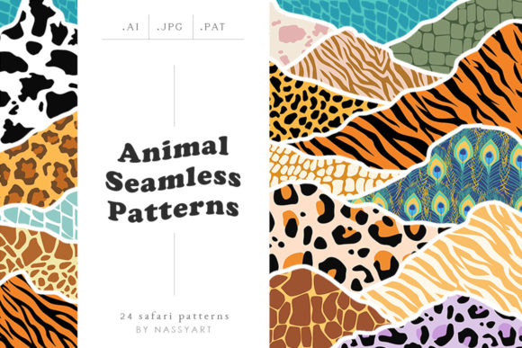 Download Animal Skin Seamless Patterns - Animal Collection