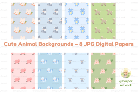 Download Cute Animal Backgrounds 8 JPG Papers - Animal Collection