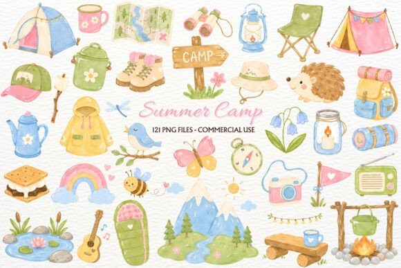 Download Camp Nursery Clipart Woodland Animals - Animal Collection